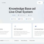 Knowledge Base & Live Chat